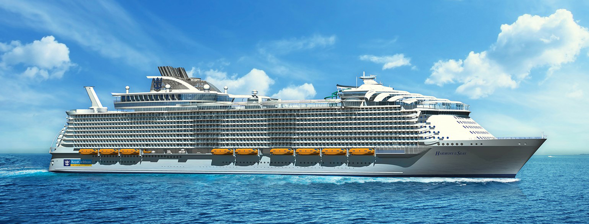 皇家加勒比邮轮 Royal Caribbean cruises海洋和悦号 Harmony of the Seas