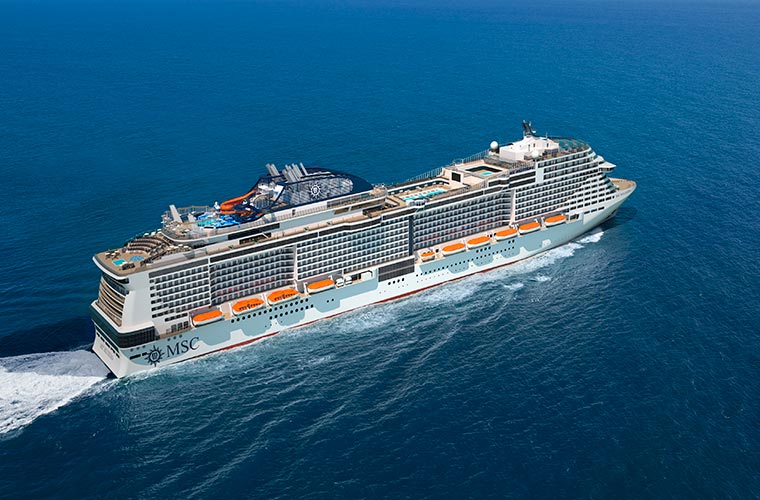 кҫ MSC Bellissima